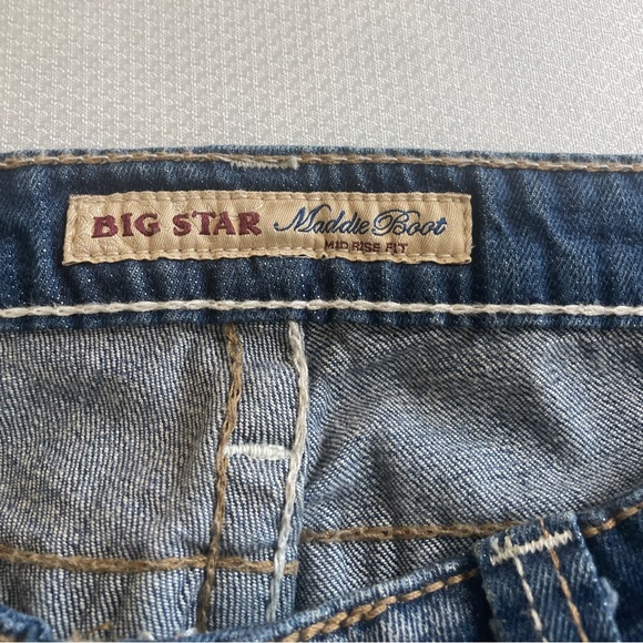 BIG STAR Woman’s Maddie Boot Jeans Size 29XL - Picture 4 of 8